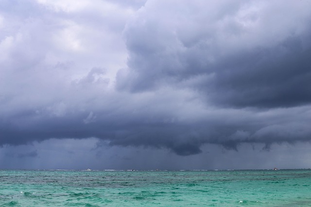storm, clouds, sea, dominican republic, sargisova sea, journey, sun, beach, vacation, nature, mood, beauty, landscape, tropics, palma, heat, february, mainland, sky